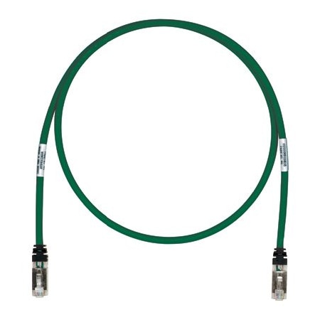 COP PATCH CORD CAT6A S/FTP 2FT GREEN 25PK